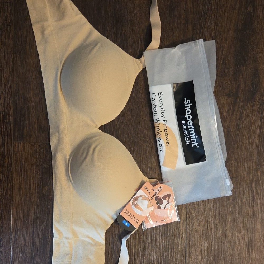 Shapermint Essentials Everyday Empower Bra - Tan